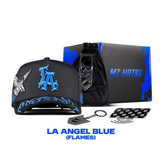 LA Angel Blue -Flames